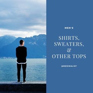 🌿 Men's Shirts, Sweaters, & Other Tops 🌿